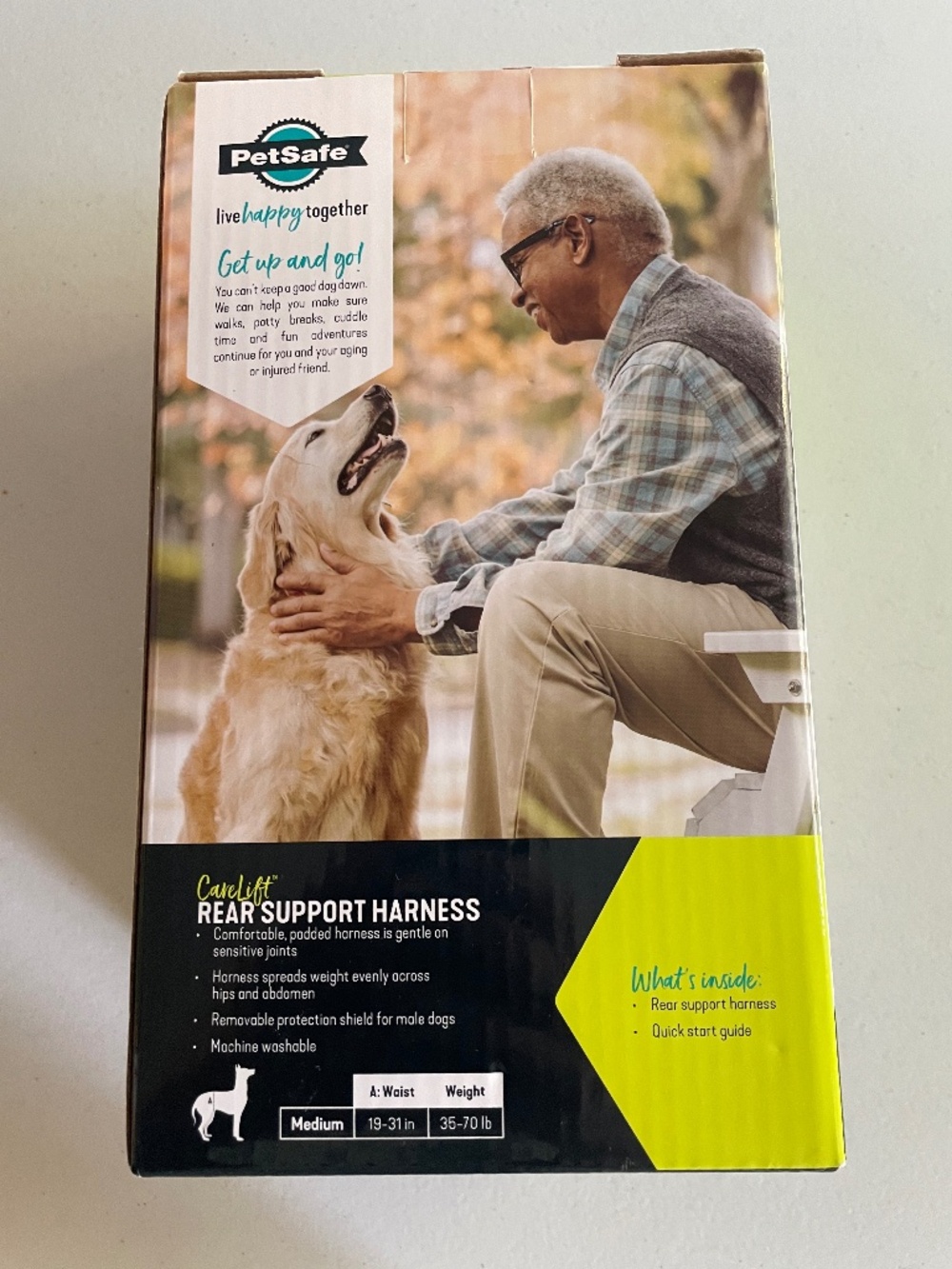 🔥NWT PetSafe CareLift Rear Support Dog Harness - Size Medium (35 to 70 pounds) - Picture 8 of 9